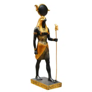 Statue de Ra dieu égyptien en résine