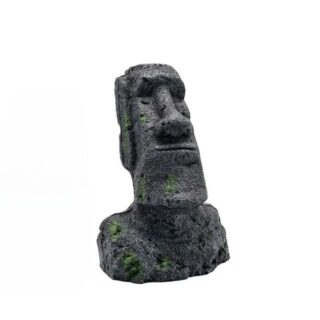 Statue Moïa grise foncée