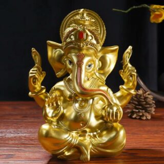 Statue Ganesh doré
