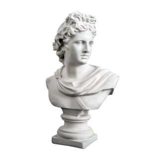 Statue de grand buste Apollon