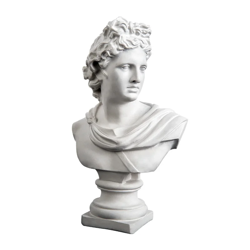 470-bm7qs4.jpg Statue de grand buste Apollon