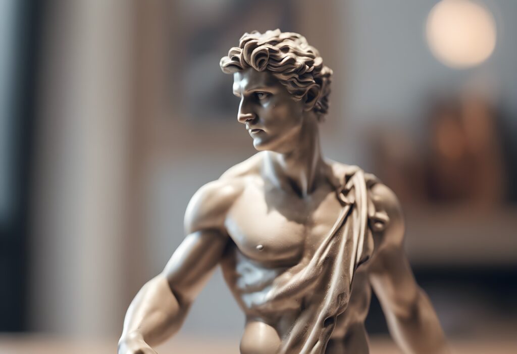 Statue Apollon : quel est le symbole d'Apollon ? Statue du buste d'apollon